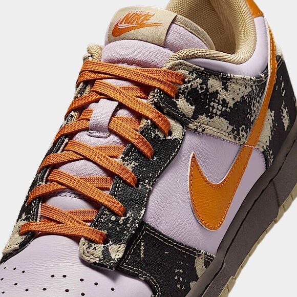 9M / 10.5W - [NEW] Men's Nike Dunk Low Retro LTD Shoes 'Digital Camo' IB2260-500 - Picture 5 of 7